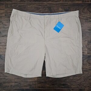 Columbia Mens 48x10 Tan‎ Washed Out Shorts